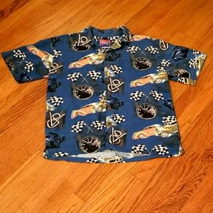 Vintage DEM CRAZY Hot Rod Shirt